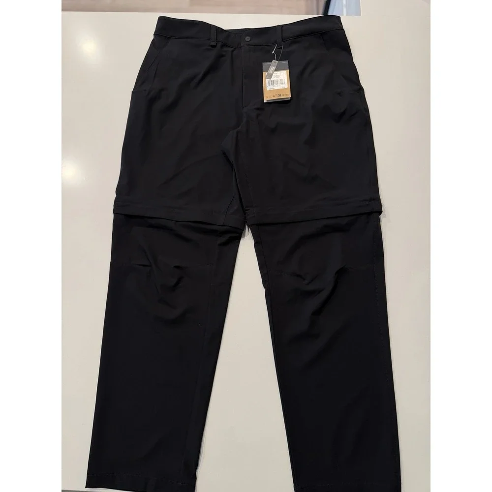 The North Face Paramount Convertible Pants Black NF0A7WZD Mens 38 Short NWT